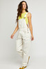 Free People Ziggy Denim Overalls Parchment