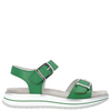 Remonte Double Buckle Sandals Green