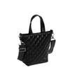 Lug Tip Toe Crossbody Bag Metallic Black