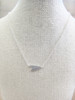 Tashi Silver Horizontal Heart Necklace
