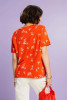 Esprit Floral Print T-Shirt Red