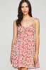 Gentle Fawn Rory Mini Dress Chili Floral