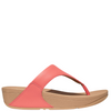 FitFlop Lulu Leather Toe Post Sandals Rosy Coral