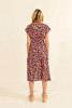 Molly Bracken Print Dress Black Maria Floral