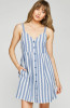 Gentle Fawn Lorelai Dress Indigo Stripe