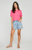 Gentle Fawn Logan Tee Fuchsia