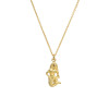 Dogeared Forever Summer Mermaid Necklace Gold Dipped