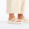 Birkenstock Almina Exquisite Leather Ecru Narrow