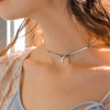 Peter + June Bow Peep Choker Necklace