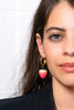 Peter + June Berry Juicy Strawberry Earrings Gold Plated