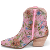 Django & Juliette Wagon Boots Pink Multi Jewel