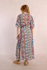 Molly Bracken Long Patterned Dress Multi