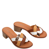 Los Cabos Ricca Sandals Tan Combo