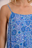 Molly Bracken Long Tie Back Maxi Dress Blue Ash