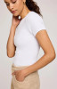 Gentle Fawn Shania Ribbed T-Shirt White