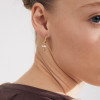 Pilgrim Prucence Charm Hoops Gold Plated