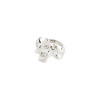 Pilgrim Sunset Melting Adjustable Ring Silver Plated
