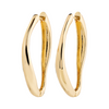 Pilgrim Dune Long Hoops Gold Plated