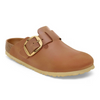 Birkenstock Boston Big Buckle Oiled Cognac Narrow