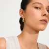 Pilgrim Juniper Large Teardrop Earrings Gold Plated