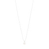 Pilgrim Hadley Freshwater Pearl Necklace Silver Plated