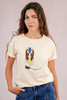 Molly Bracken Cowboy Boot Tee Cream