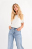 Molly Bracken High Waist Wide Leg Jeans Light Denim