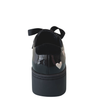 Minx Ace of Hearts Platform Shoes Black