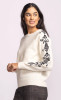 Pink Martini Josephine Sweater White