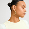 Pilgrim Larkin Large Wavy Hoops Gold Plated