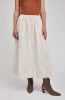Gentle Fawn Wilhelmina Midi Skirt Cream Stripe