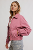 Free People Birdie Jacket Rose Rasin