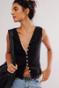 Free People Tilly Vest Black