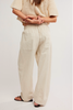 Free People Chambers Laid Back Pull On Pants Summer Sand