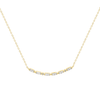 House of Jewellery Mama Morse Code Necklace Gold Vermeil