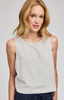 Gentle Fawn Leanna Sleeveless Top White Stripe