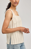 Gentle Fawn Vera Linen Tank Linen Stripe