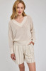 Gentle Fawn Jensen Knit Pullover Linen