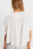Free People Elsie Swing Tee White Whisper