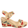 Django & Juliette Gossier Wedges Natural Cherries