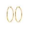 Pilgrim Haze Large Hoops Gold Plated