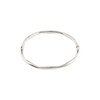 Pilgrim Haze Bangle Silver Plated