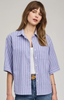 Gentle Fawn Blaire Button Down Shirt Ocean Stripe