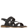 Los Cabos Basquet Sandals Black
