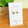 Andrea Waines Stay Strong Mountain Earrings
