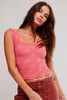 Free People Love Letter Cami Tart Berry