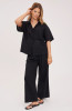 Gentle Fawn Louisa Eyelet Blouse Black