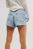 Free People Now or Never Denim Shorts Moon Child