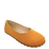 Monstera Ballet Flats Yellow Suede