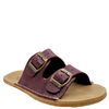Monstera Minimalist Slides Burgundy